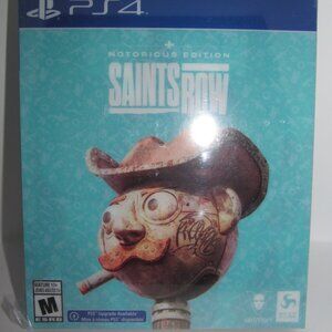 Saints Row Notorious Edition PlayStation 4 PS4 NEW & SEALED Video Games